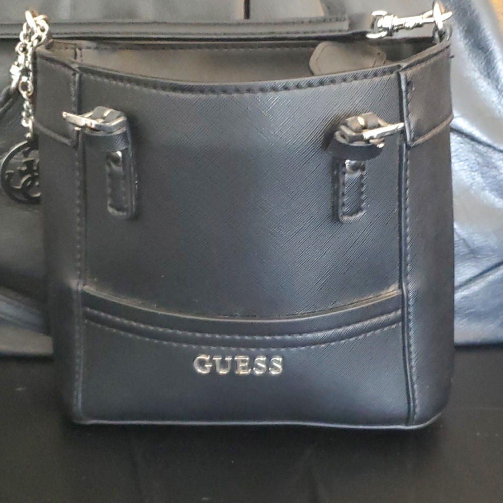 Guess Leather Bucket Purse